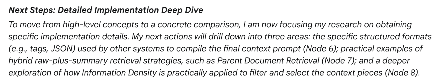 Example from Gemini of artifacts